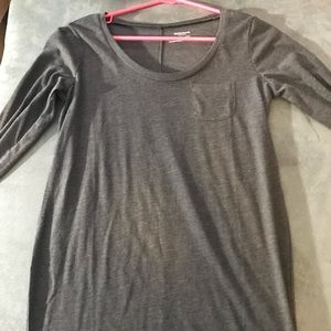Motherhood maternity grey shirt (xs)